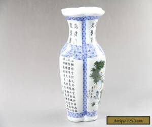 Item  Exquisite Chinese handwork painting bird porcelain vase QIANLONG mark C861 for Sale