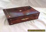 Lovely Victorian Jewellery/Sewing Box With Great Interior for Sale