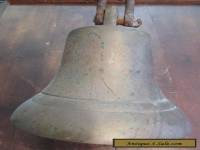 VINTAGE MARINE NAUTICAL BRONZE BRASS SHIP BELL 21lbs 