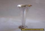 Flared Silver Bud Vase 7 5/8" for Sale
