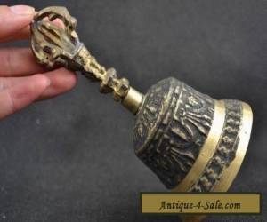 Item  Chinese Handwork carved bronze bell Figurine Collectibles for Sale