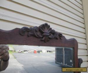 Item 1 Antique OAK Victorian Dresser with Mirror for Sale