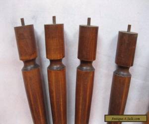 Item Vintage Wood Table Legs 2 sets Lot of 8 for Sale