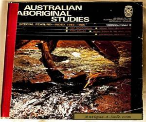 Item Magazine "Australian Aboriginal Studies" 1985 Article on Trade In Stone Items for Sale