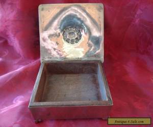 Item Arts & Crafts Vintage Hammered Silver Box c.1910? for Sale