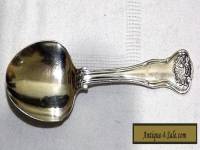 ANTIQUE C 1842 VICTORIAN STERLING SILVER SPOON - H. Wilkinson & Co London 26 Gm