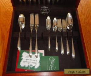 Item Gorham "Invitation" Siverplate Flatware 53-pc Set -Service for 8 for Sale