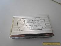 Victorian Sterling Silver Snuff Box..Nathaniel Mills..Birmingham 1845..