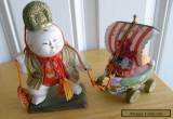 1950 KYO-NINSYO GOSHO DOLL PALACE CHILD WITH BOAT  RARE AS IS  for Sale
