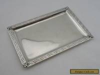 BEAUTIFUL VICTORIAN FRENCH SILVER TRAY - Late 19th Century - Lovely Antique 