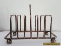 English Silver Plate Toast Rack