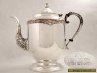 VINTAGE IMMACULATE SILVERPLATED SHERIDAN COFFEE POT SDN20 193