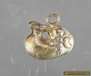 Item Unique Antique Chinese Sterling Silver Children's  Hat Ornament Circa 1800s for Sale