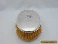 Antique Vintage Sterling Solid Silver .925 Hair Clothes Brush - Great Condition!