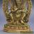 Vintage Tibet Brass Tibetan Buddhism Statue ---- Tibet Fortuna for Sale