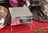 Sterling Silver Trinket -  Jewelry Box - Lovely Legs for Sale