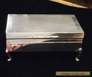 Item Sterling Silver Trinket -  Jewelry Box - Lovely Legs for Sale