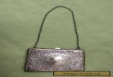 Antique Art Nouveau R Blakinton Sterling Silver Calling Card Case Purse No MONO for Sale