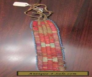 PLAINS WARRIOR'S QUILLED HAIR DROP Antique Native American Artifact for Sale