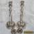 Pair Of Antique Georgian Silver Plate Telescopic Candlesticks for Sale