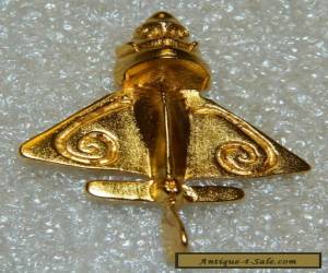 Item Ancient Pre-Columbian "Gold Flyer I" Replica Pin (Quimbaya/Tolima Culture) for Sale