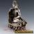 Chinese Silver Buddhism GuanYin Goddess Kwan-yin Buddha Statue             for Sale