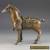 Chinese Brass Old Handwork Hammered Steed Superb Statue Lucky Collectable for Sale