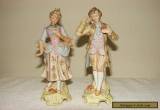 Antique Kalk German Porcelain Gentleman Lady Figures for Sale