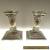 Pair of Corinthian Silver Plated 6" Candlesticks Beautiful Condition for Sale