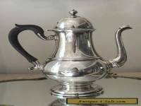 Georgian Style Antique Spaulding Sterling Silver Coffee HOT WATER Pot 609g