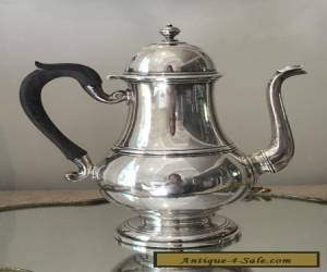 Item Georgian Style Antique Spaulding Sterling Silver Coffee HOT WATER Pot 609g for Sale