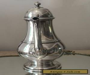 Item Georgian Style Antique Spaulding Sterling Silver Coffee HOT WATER Pot 609g for Sale