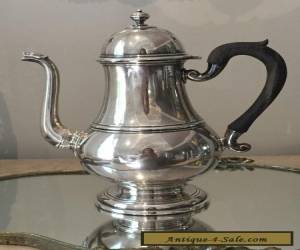 Item Georgian Style Antique Spaulding Sterling Silver Coffee HOT WATER Pot 609g for Sale