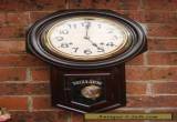 Antique Ansonia/Seikosha Long Drop Octagon Clock Running Striking well for Sale