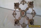 Antique Art Deco Chandelier 1920's Riddle Ceiling Light Fixture Vintage Salvaged for Sale