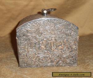 Item Antique Barbour Silver Co. Box Intricate Design Silverplate for Sale