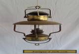 Antique Brass Ship,Yacht Rigging Light,Kerosene,Oil Lamp,Lantern for Sale