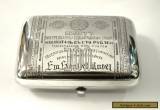 ANTIQUE RUSSIAN SOLID SILVER COIN PURSE / WALLET c. 1900 for Sale