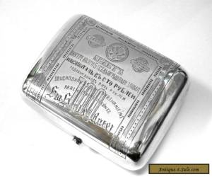 Item ANTIQUE RUSSIAN SOLID SILVER COIN PURSE / WALLET c. 1900 for Sale