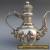 Exquisite workmanship white copper silver plated teapot jug Immortals for Sale