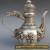 Exquisite workmanship white copper silver plated teapot jug Immortals for Sale