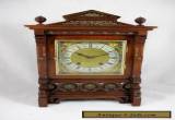 ANTIQUE GERMAN LENZKIRCH MANTLE CLOCK, C1880'S for Sale