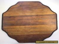 ANTIQUE SALVAGED WOOD TABLE TOP - 24"