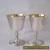 Nice Pair of Solid Sterling Silver Goblets 1974/ H 11 cm/ Gilt Iteriors for Sale
