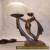 Rare Oliver Tupton Art Nouveau Cast Resin  Antique Replica Lamp Etched Signature for Sale
