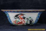 Chinese Cloisonne hand-painted Fishes bowl w Qianlong Mark  for Sale