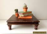 Antique Primitive Tea Table, Vintage Wood Altar Table for Sale