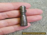 Antique Tibetan Thogchag / Thokcha Sky Iron / Meteorite Iron Amulet Seal, Museum