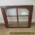 PRICE REDUCED!!! old antique vintage glass cherry wood cabinet door for Sale