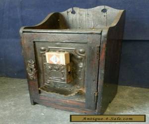 Item Antique Edwardian Oak Smokers Cabinet for Sale